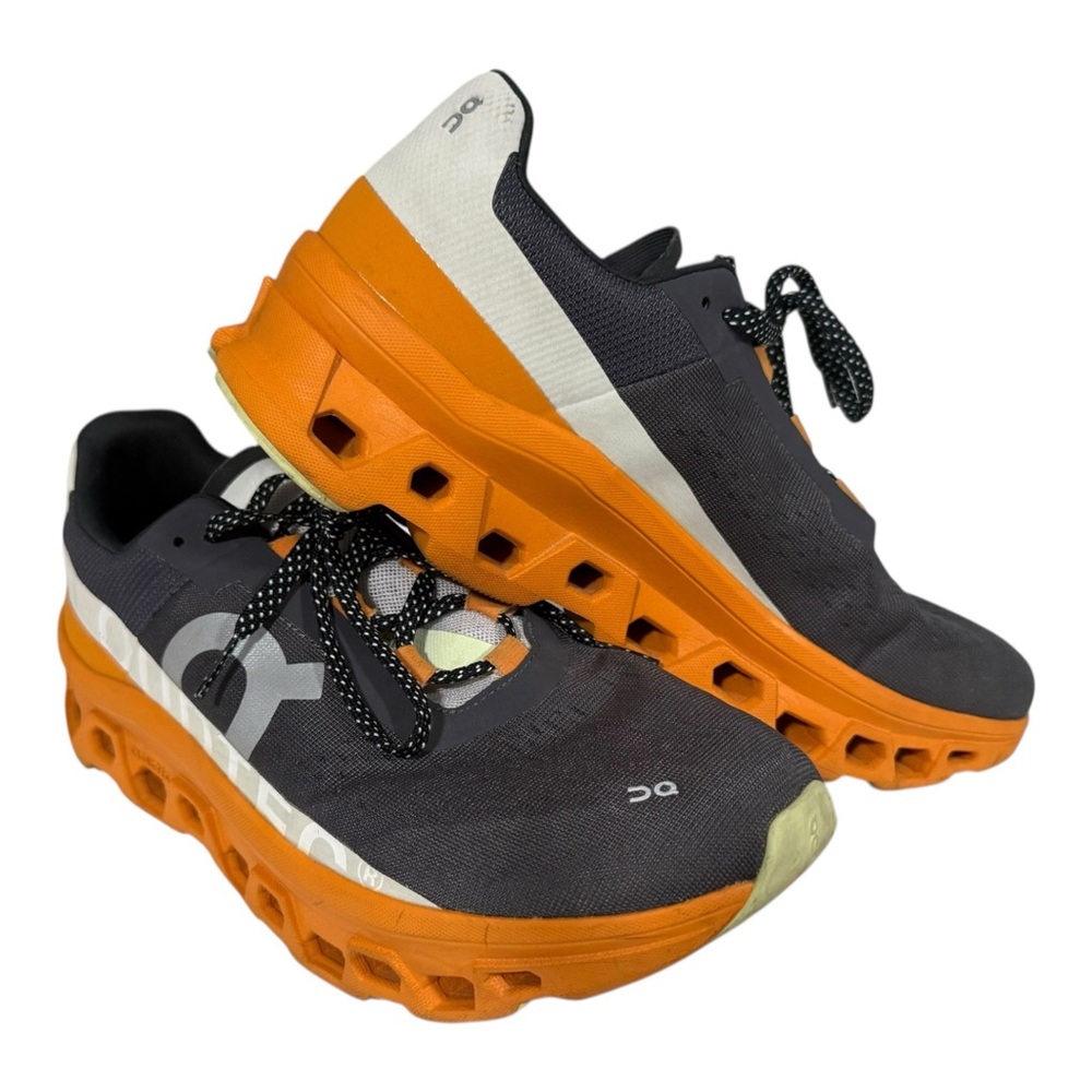 On Men's Cloudmonster Eclipse Turmeric Running Sh… - image 2
